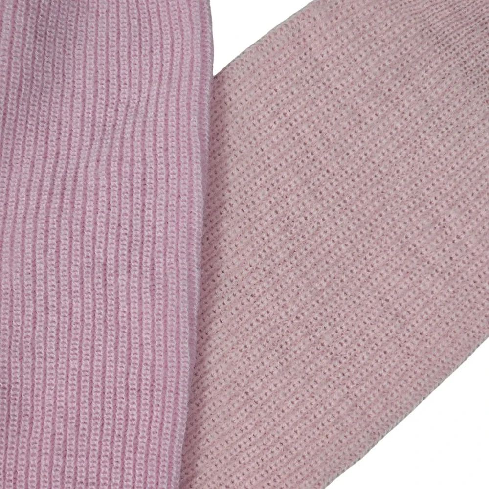 Vintage Women Leg Warmers Pink Ribbed Knit 80s Dancewear Slouchy OSFA